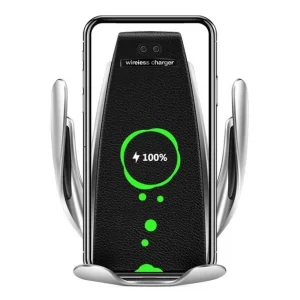 Автомобильный держатель Penguin Smart Sensor S5 с беспроводной зарядкой / Крепление для телефона пингвин