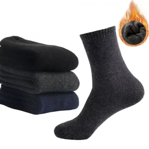 Теплые зимние носки из шерсти / ТЕРМО носки до минус 25