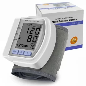 Автоматический тонометр на запястье, Automatic Blood Pressure CK-102S / Измеритель давления и пульса / Тонометр для артериального давления