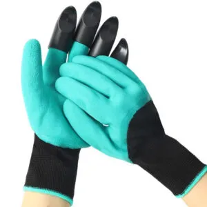Садовые перчатки с когтями Garden Genie Gloves / Перчатки для сада и огорода
