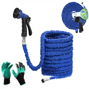 Шланг для полива 30 м с распылителем + Подарок Перчатки садовые / Magic Hose Шланг поливочный