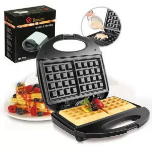 Электровафельница для бельгийских вафель Domotec MS 7705 / Квадратная вафельница