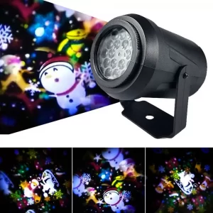 Новогодний проектор с 16-ю рисунками и кронштейном PROJECTION LAMP SE-328-01