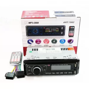 Сенсорная автомагнитола 3888 ISO 2хUSB Bluetooth FM, microSD AUX - магнитола в машину