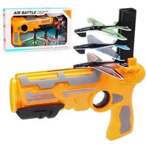 Пистолетик-катапульта запускающий самолетики Air Battle / Детский игрушечный пистолет