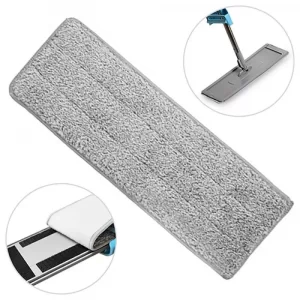 Насадка на швабру лентяйку 32*11 см / Сменная насадка из микрофибры для швабры