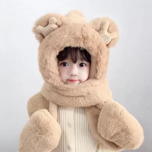 Детские шапки, шарфы, перчатки