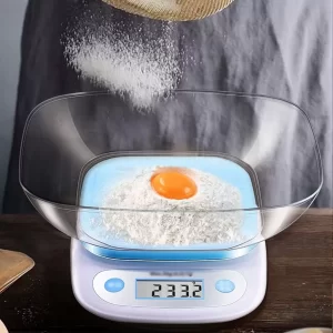 Электронные весы кухонные до 7 кг, Domotec ACS 125, с функцией "Тара" / Весы для продуктов