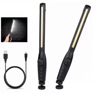 Фонарик аккумуляторный с магнитом BL 821 COB / Фонарь для СТО