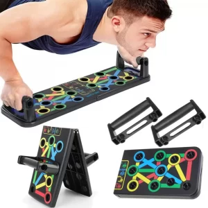 Доска для отжиманий с регулируемыми упорами 14в1 JT-006 / Тренажер для отжиманий