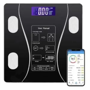 Весы умные напольные Bluetooth A-8003 до 180 кг / Электронные весы с приложением для Android или IOS