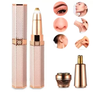 Триммер для тела и бровей 2в1, USB, Blawless MA-3 / Женская аккумуляторная бритва с насадками / Эпилятор для волос