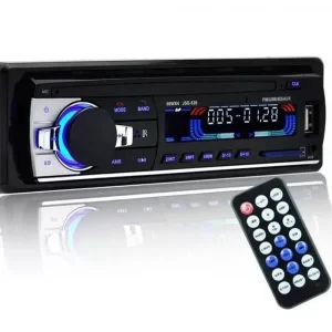 Автомагнитола 4х50 Вт, FM, MP3-SA-520 ISO / Магнитола с блютузом и подсветкой