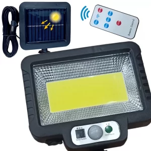 Фонарь уличный на солнечной батарее, T-09 / Настенный светильник с датчиком движения