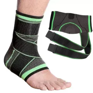 Бандаж на голеностопный сустав 24х11см, SUPRETTO / Фиксатор для голеностопа / Ортез голеностопный