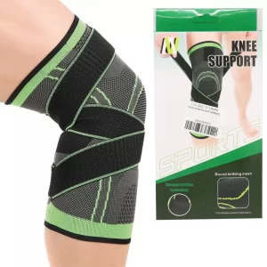 Бандаж коленного сустава 1шт, Knee bands / Наколенник эластичный / Компрессионный спортивный наколенник