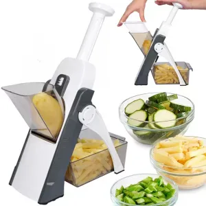 Овощерезка ручная Brava Spring Slicer / Слайсер для овощей / Тёрка складная