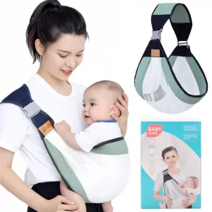 Кенгуру - слинг для новорожденных BABY SLING AND182 / Эрго рюкзак переноска для детей