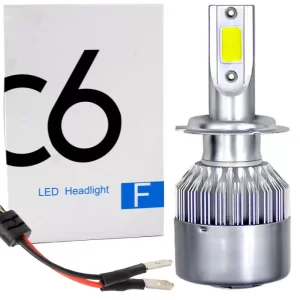 Автомобильная LED лампа, C6 H1, 30Вт / Светодиодная лампа для авто / Автолампа