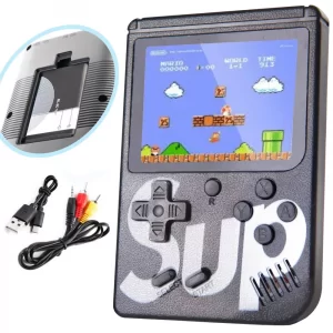Ретро игровая приставка на 400 игр, SUP Game Box, цвет Рандом / Портативная консоль с играми и звуком