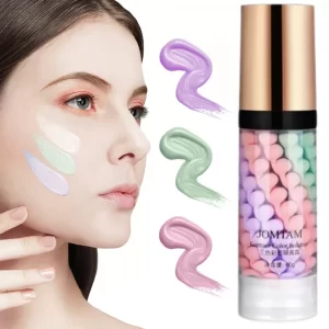 Трехцветная база под макияж - праймер 40 мл, Jomtam / Основа под макияж увлажняющая