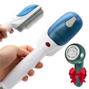 Ручной отпариватель 770 Вт, Steam Brusher + Подарок Машинка от катышек SR-267 / Утюг пароочиститель / Паровой утюг для дома