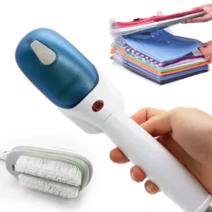Ручной отпариватель 770 Вт, Steam Brusher + Подарок Органайзер для одежды 10шт EZSTAX / Утюг пароочиститель / Паровой утюг для дома