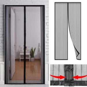 Антимоскитная штора на двери 210х100см, Magic Mesh / Антимоскитная сетка / Магнитная сетка от комаров
