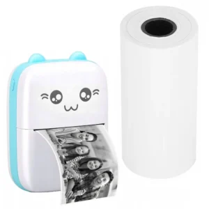 Термобумага для мини принтера 5,85м (57х25мм), 1 рулон / Фотобумага для термопринтера / Бумага для печати на мини принтере