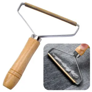 Щетка для удаления катышек и шерсти (10х9см) / Щетка-бритва для чистки ковров / Двустороння щетка для чистки ковров