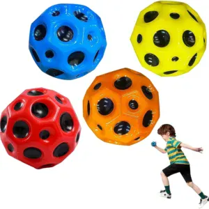 Антигравитационный мяч Sky Ball Gravity Ball, Цвет Рандом, 1шт / Мяч попрыгунчик для детей / Прыгающий мяч антистресс