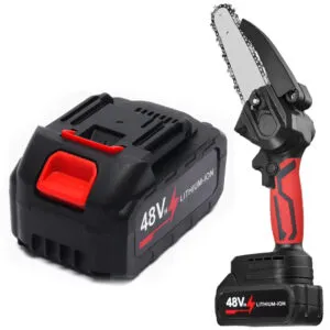 Аккумулятор для цепной пилы 48В / Сменная аккумуляторная батарея для пилы / Литий-ионный аккумулятор для мини пилы