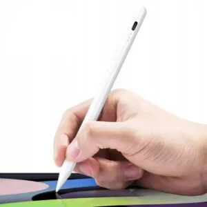 Стилус для телефона и планшета, с USB, Белый / Универсальный активный стилус для письма и рисования / Стилус-ручка