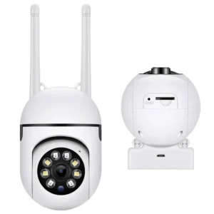 Уличная камера видеонаблюдения с датчиком движения, NJ PRO IP360 / Беспроводная WIFI камера / Поворотная камера для видеонаблюдения