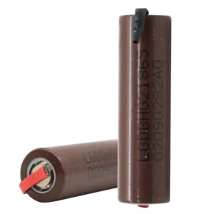 Аккумуляторная батарейка с контактами под пайку 18650 3000мАч 20А, 1шт / Аккумулятор для пайки / Многоразовая литий-ионная батарея