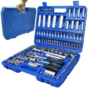 Набор инструментов для авто в кейсе 108шт, TM-110 / Набор ключей для машины / Набор головок ключей для ремонта авто
