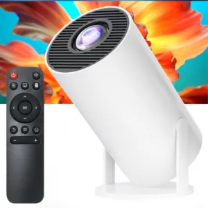 Портативный проектор для дома с WiFi и Bluetooth + Пульт, HY 300 / Мини проектор для домашнего кинотеатра / Мультимедийный проектор