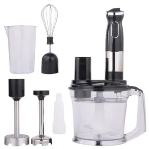 Блендер погружной 4в1, 1200 Вт, Rainberg RB-2238 / Многофункциональный блендер измельчитель