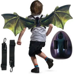 Карнавальный костюм Крылья с подсветкой, от батареек / Светодиодные крылья детские / Электрические крылья для детей