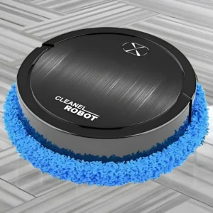 Робот-пылесос с влажной уборки + 1 насадка из микрофибры, USB, LY-540 / Умный робот для уборки пола / Моющий пылесос робот для дома