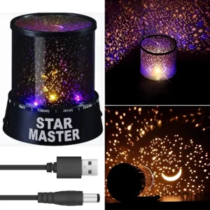 Ночник проектор Звездного неба от USB или батареек, Star Master / Детский проектор неба / Cветильник звездное небо для детей