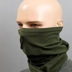 Бафф осенний универсальный, Олива / Бафф однотонный / Хомут унисекс