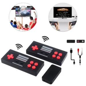 Игровая приставка 8 бит, 620 игр + 2 беспроводных джойстика Game 620 / Ретро консоль для телевизора