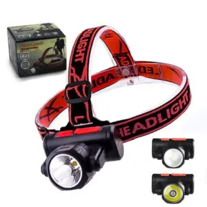Фонарь налобный с USB, BL 2001 / Светодиодный фонарик на голову / Аккумуляторный фонарик