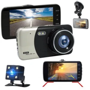 Автомобильный регистратор с камерой заднего вида 4" Full HD DVR CT 503 / Видеорегистратор с двумя камерами