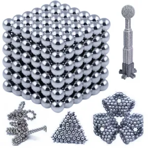 Магнитный конструктор головоломка Neocube, 216 шариков, 5 мм / Игрушка магнитные шарики / Неокуб