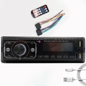 Автомагнитола с сенсорным экраном MP3-3887 ISO 1DIN / Магнитофон в машину с пультом