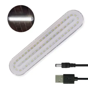 Компактная яркая лампа фонарь KD-760, USB, 60 LED / Аккумуляторная лампа-светильник