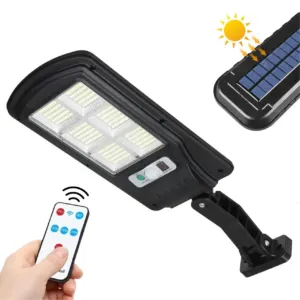 Уличный LED прожектор с солнечной панелью, датчиком движения 2200 mah, BK-240B-SMD / Фонарь светодиодный