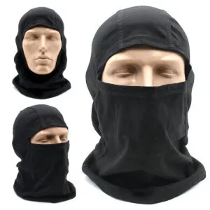 Тактическая балаклава с одним отверстием, 26х32 см / Подшлемник / Армейская балаклава